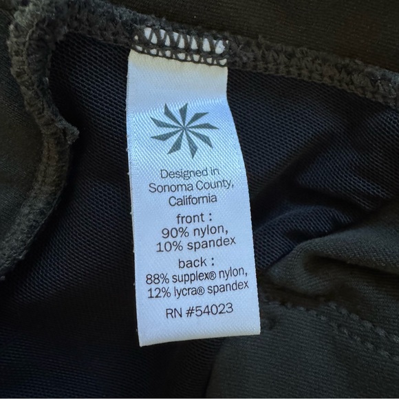 Athleta Aspen Olive Green Headlands Hybrid Cargo Pants Leggings High Rise Sz 16 - Picture 10 of 11